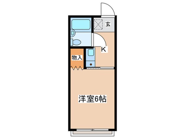 サンライズ茅ヶ崎の物件間取画像